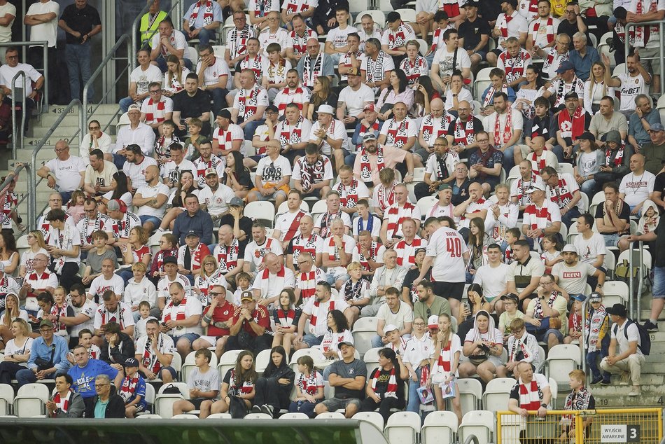 Kibice na meczu ŁKS Łódź z Górnikiem Łęczna. Byłeś/aś? Odszukaj się w galerii