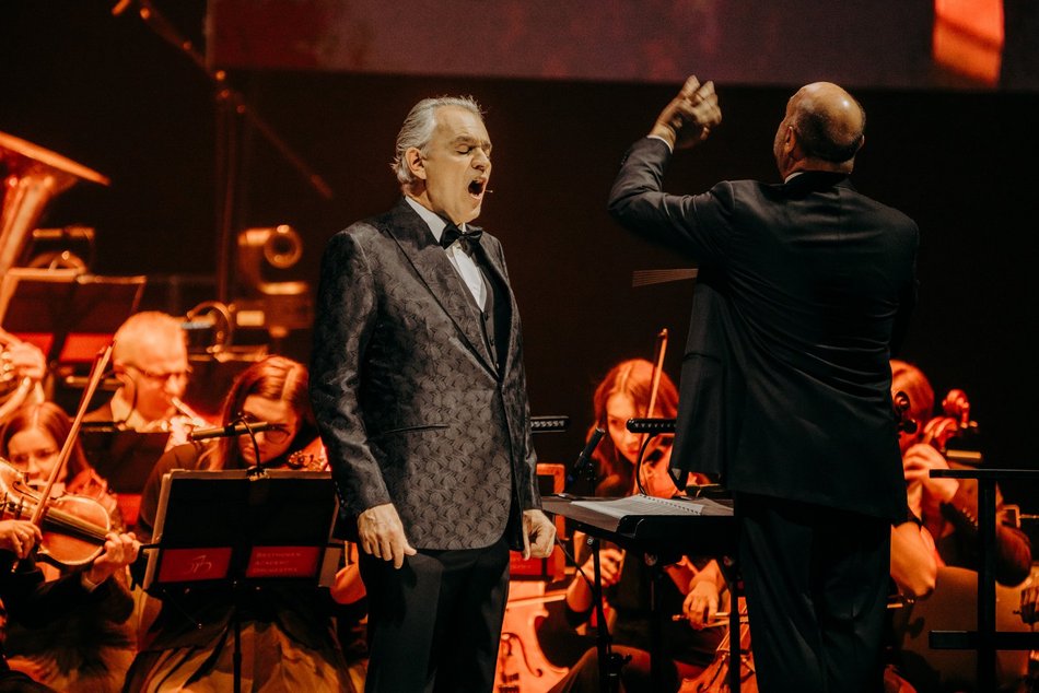 Łódź. Andrea Bocelli w Atlas Arenie w Łodzi
