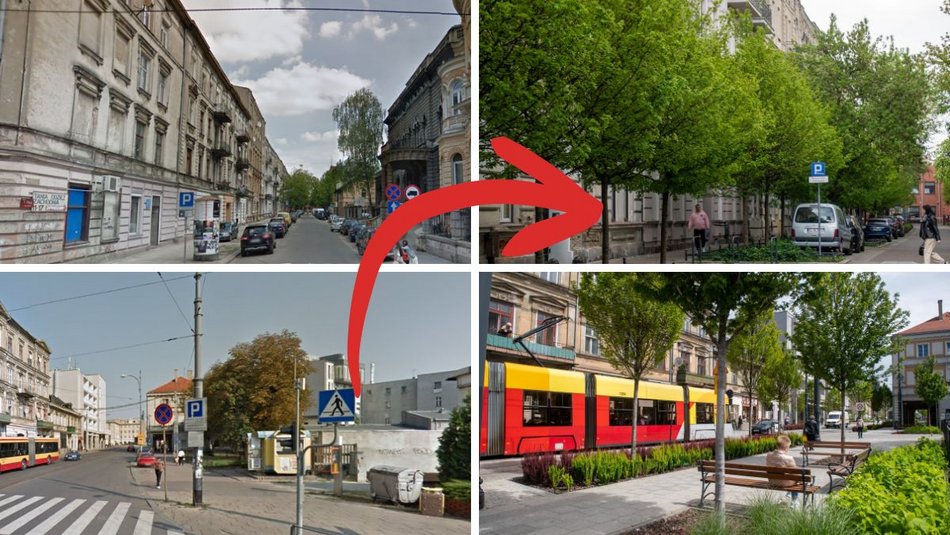 Łódź. Centrum Łodzi zmieniło się w zieloną oazę. Te zdjęcia mówią wszystko!