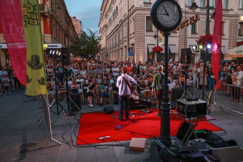 Łódź. Songwriter Łódź Festiwal powrócił na Piotrkowską. Publiczność jak zwykle nie zawiodła!