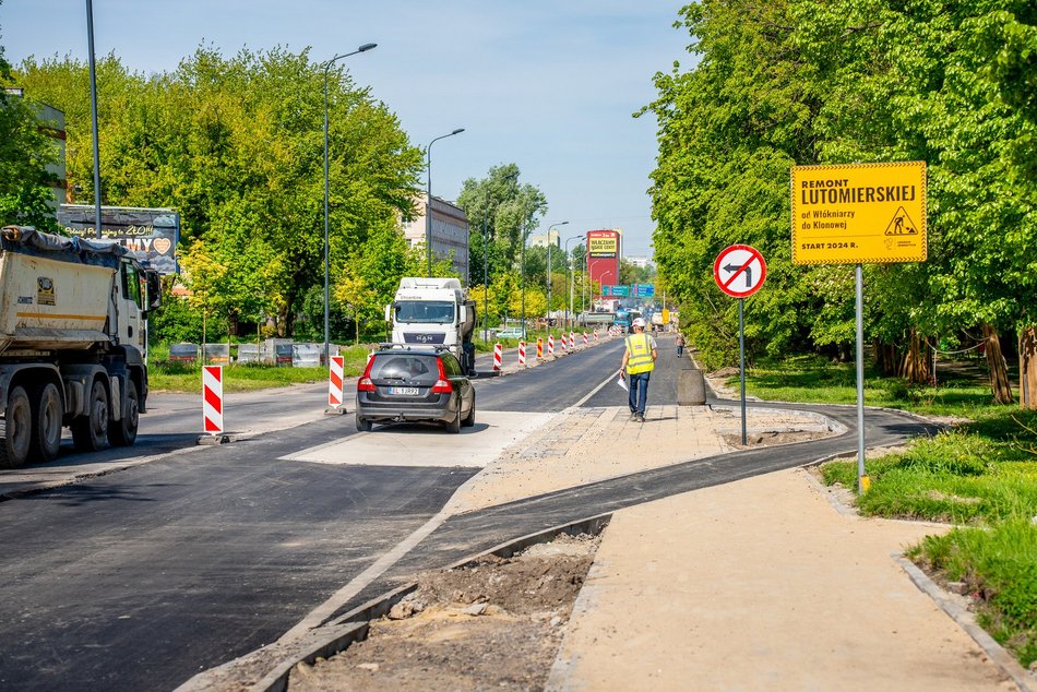 Remont Lutomierskiej