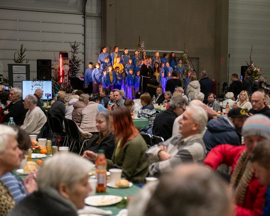 Miejska Wigilia dla osób samotnych w Łodzi 2024