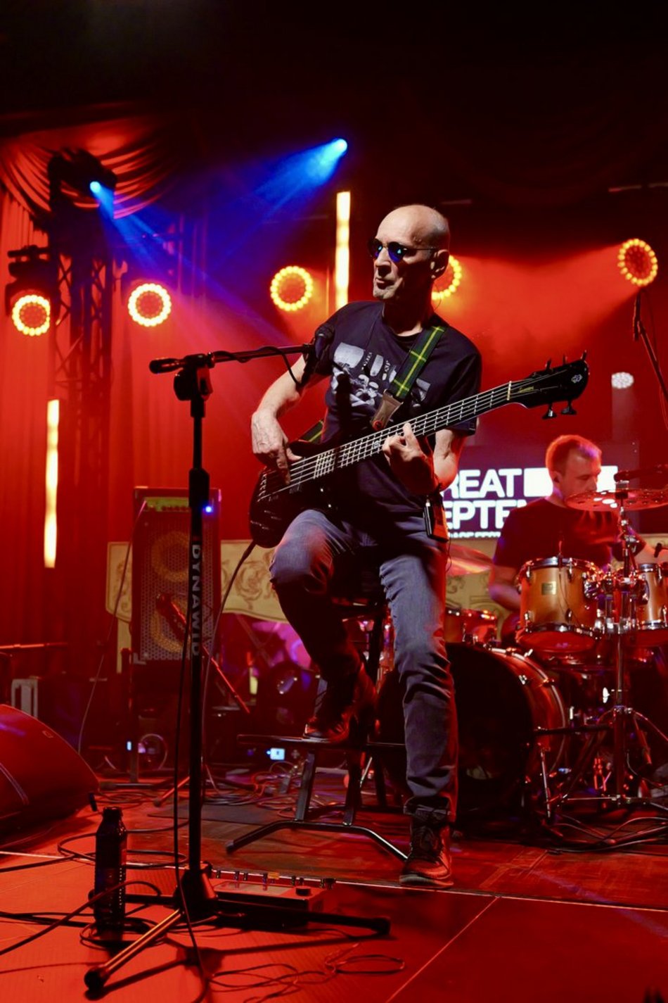 Lech Janerka na Great September 2025 w Łodzi. Artysta zagrał w Teatr Clubie