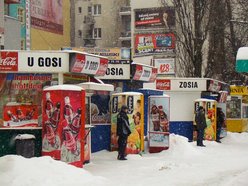 Łódź. Kultowe budki przy Centralu
