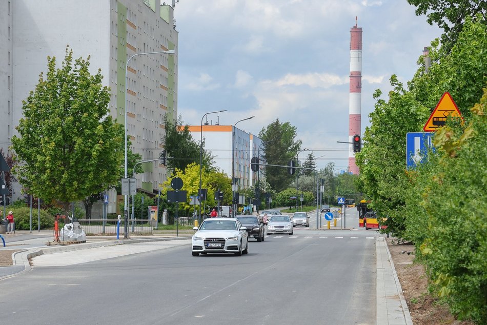 Remont Zakładowej w Łodzi. Otwarcie od Hetmańskiej do Transmisyjnej