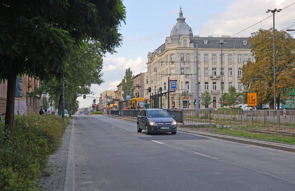 Aleja Kościuszki jest już przejezdna dla kierowców