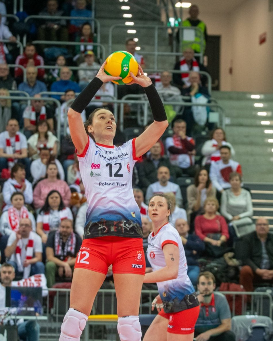 siatkarki podczas meczu