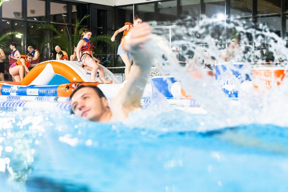 Łódź. Aquapark Fala na wielkanoc