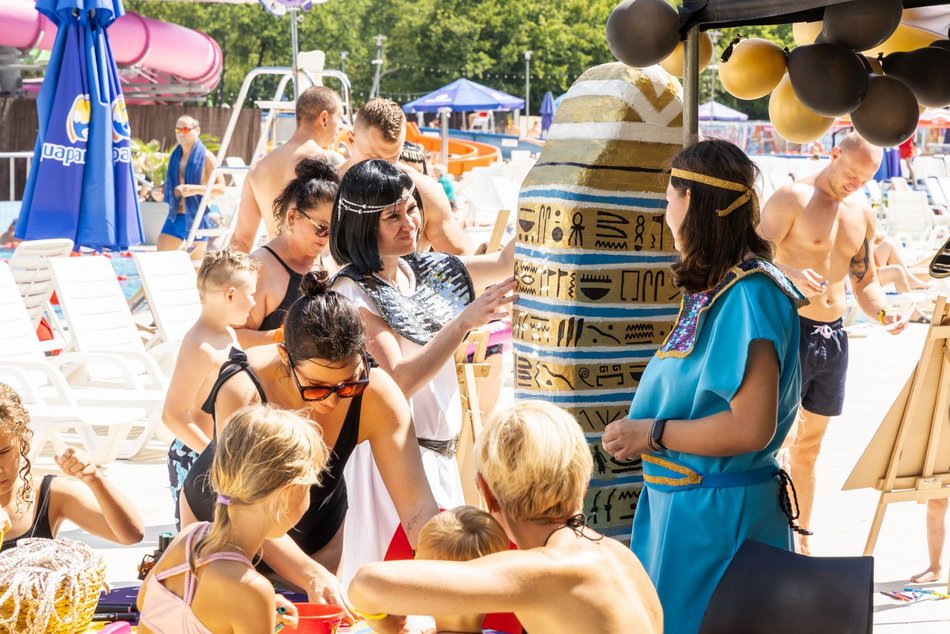 Łódź. Starożytny Egipt bez wyjeżdżania z Łodzi! Wystarczy odwiedzić Aquapark Fala!