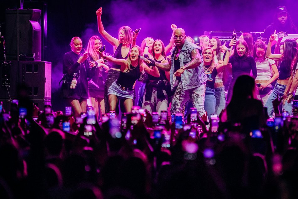 Gorący występ Flo Ridy w Atlas Arenie w Łodzi. Publiczność przeżyła show!