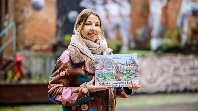 Marta Małasińska i jej "Galanta opowieść o Łodzi". Powstał nowy przewodnik po Łodzi dla dzieci