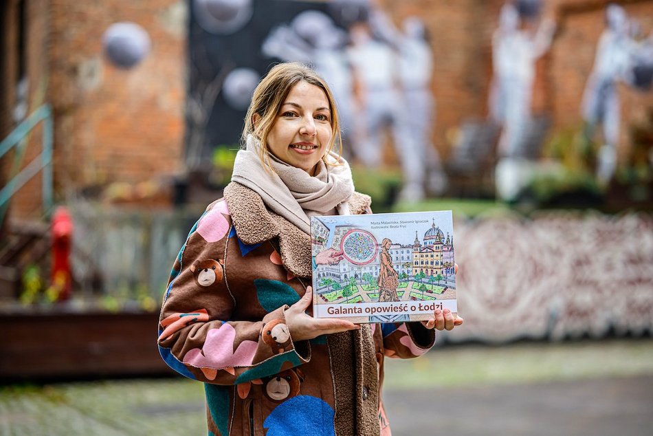 Łódź. Marta Małasińska i jej "Galanta opowieść o Łodzi". Powstał nowy przewodnik po Łodzi dla dzieci