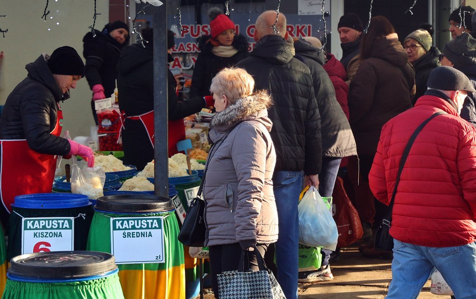 Łódź. Kiszonki u Iwonki