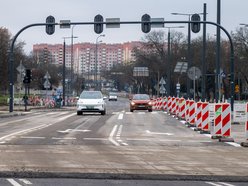 Rondo Broniewskiego w Łodzi otwarte! Przejazd z Dąbrowy na Chojny możliwy