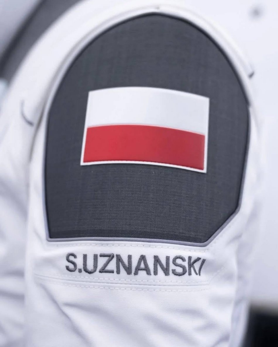 Łódź. Sławosz Uznański-Wiśniewski leci w kosmos