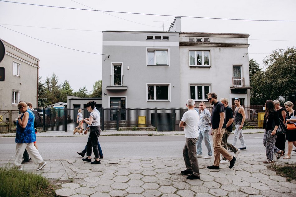 Łódź. Spacer nad rzeką Sokołówką w Łodzi. Dobra frekwencja i rozmowy o inwestycjach