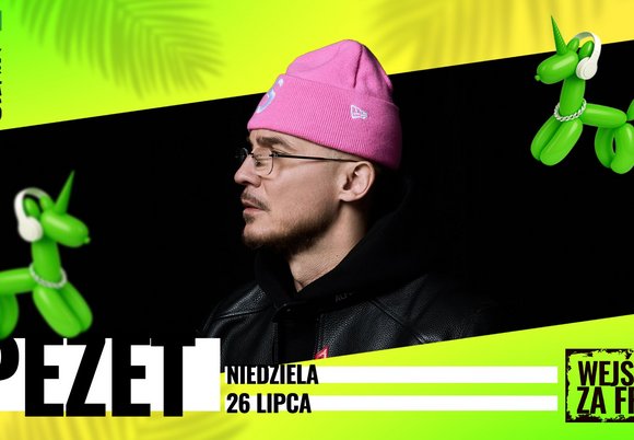 Łódź. Pezet na Łódź Summer Festival 2026! Legenda polskiego hip-hopu zaśpiewa na Łódzkich Błoniach!