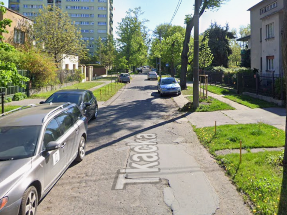 Łódź. Ulica Tkacka