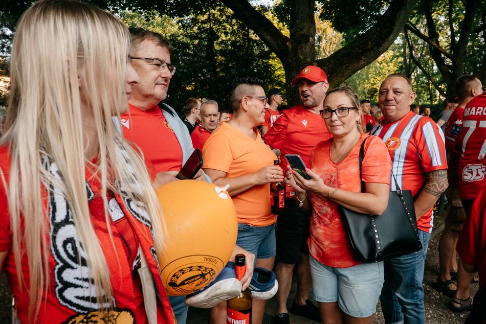 Widzew Łódź zaprezentowany! Byłeś/aś w parku Widzewskim? Odszukaj się w galerii!