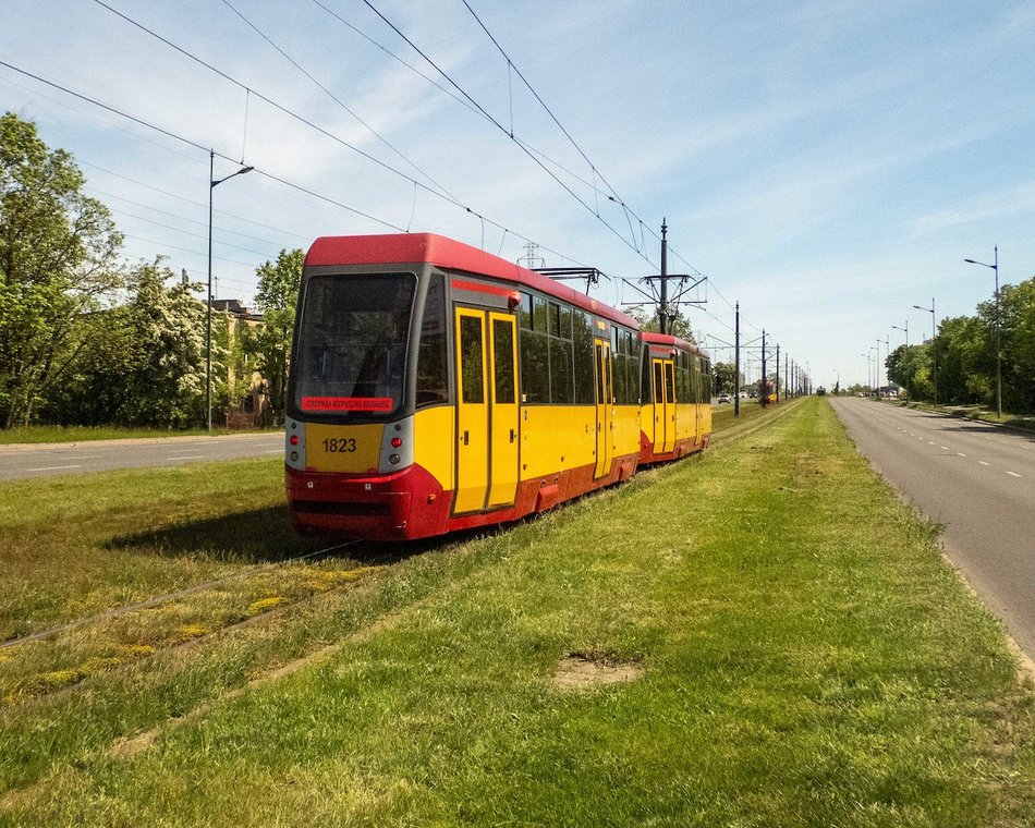 Łódź. Ponad 30 kilometrów najbardziej zielonych torowisk w Polsce? Oczywiście w Łodzi!