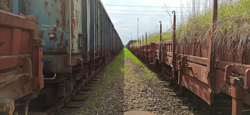 Cmentarz lokomotyw w Łodzi. Klimatyczne miejsce na Olechowie [ZDJĘCIA]