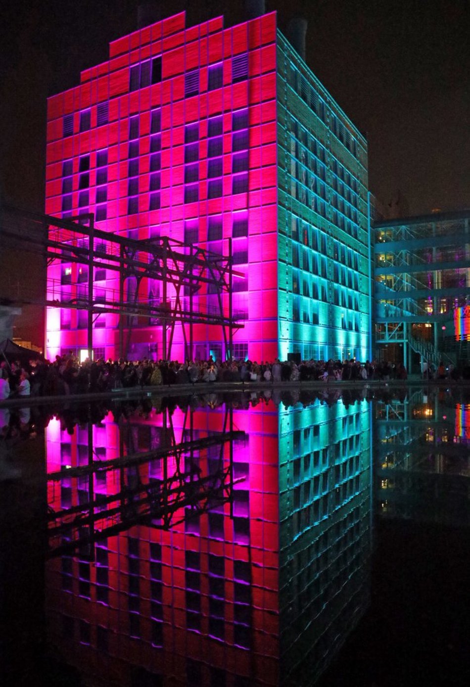 festiwal światła w Łodzi