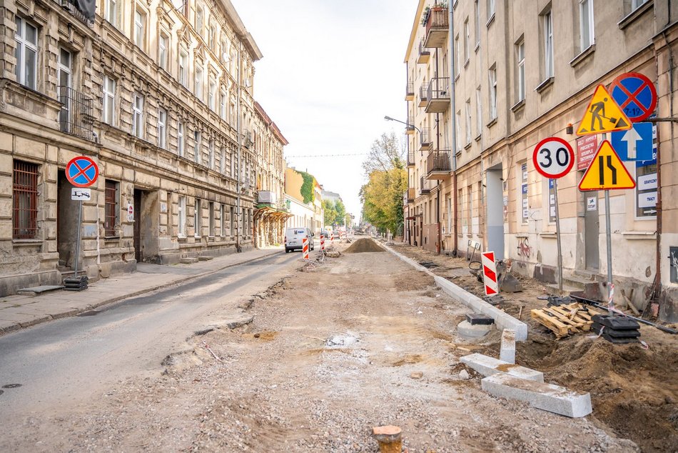 Jesienne remonty dróg w Łodzi