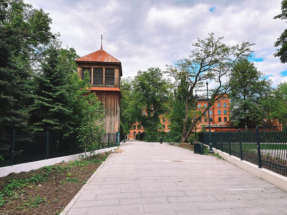 Łódź, ul. Legionów, Ogrodowa, pasaż