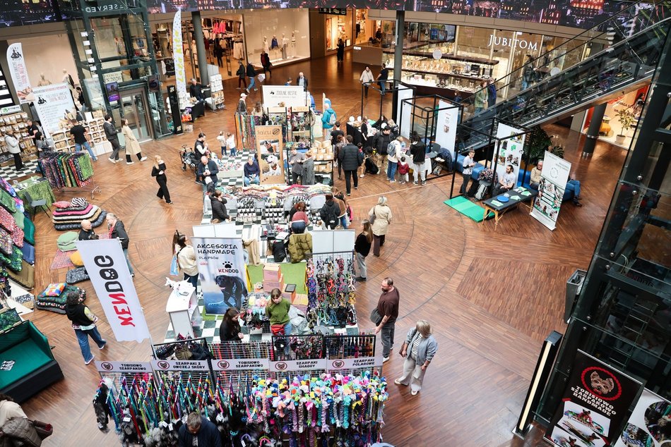 Łódź. Psi Targ w Manufakturze w Łodzi. Każdy miłośnik czworonogów znajdzie tu coś dla siebie