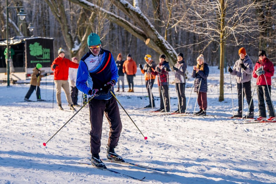 Łódź. Zajęcia z narciarstwa biegowego