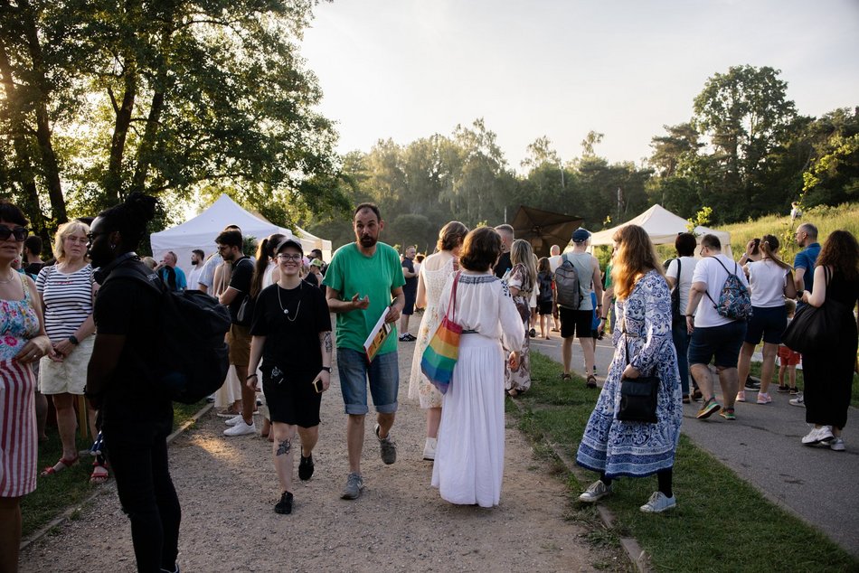 Łódź. Noc Kupały na Stawach Stefańskiego w Łodzi