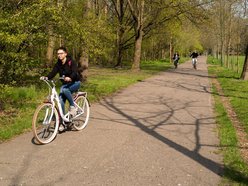 Łódź. Wycieczka rowerowa