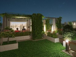 Łódź. Nowe mieszkania przy Pomorskiej. Narożnik zabudowany