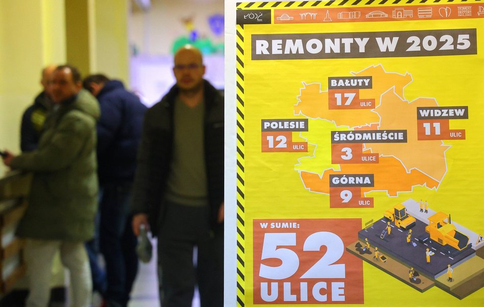 Remonty dróg na Osiedlu 33 w Łodzi. Przyjdź na spotkanie i zgłoś swoje uwagi!