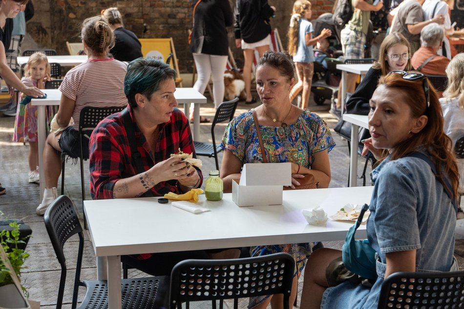 Tłumy na Targu Śniadaniowym w Fuzji