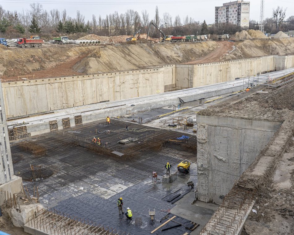 metro lodz tunel srednicowy