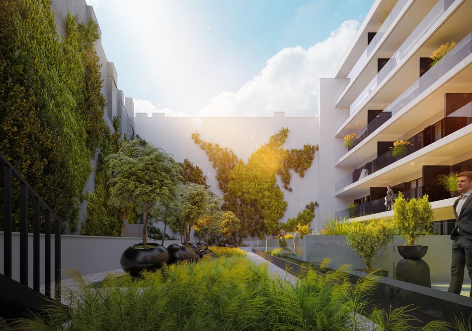 wizualizacja domu mieszkalnego