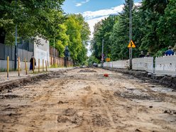Łódź. Remont Kniaziewicza. Po pierwszych rozbiórkach czas na prace ziemne