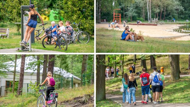 Arturówek tętni życiem. Łodzianie uwielbiają wypoczynek w Lesie Łagiewnickim [ZDJĘCIA]