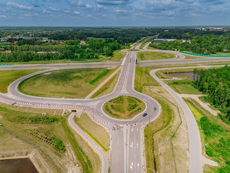 Dojazd do S14 prawie gotowy! Zobacz wielką inwestycję z lotu ptaka