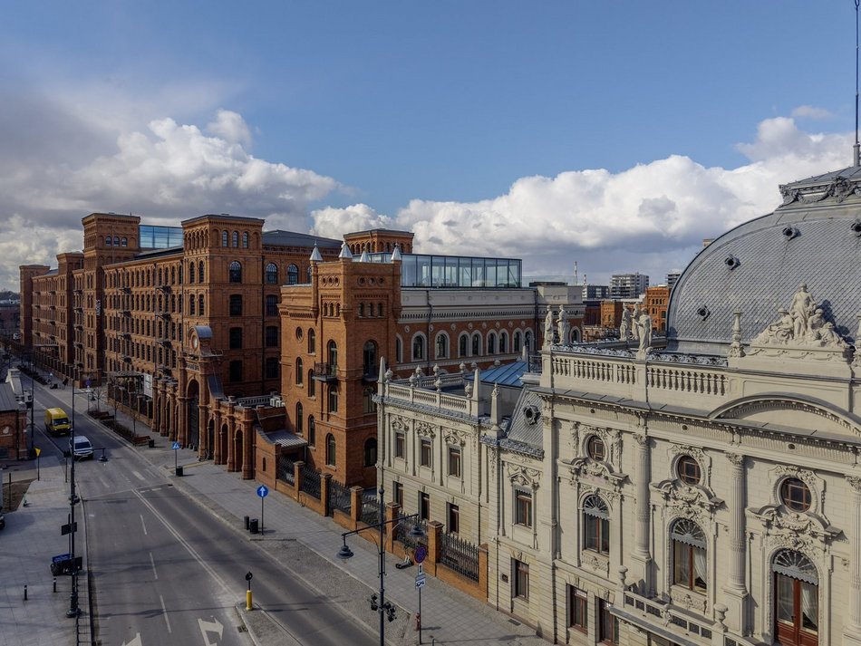 Łódź Kantor Poznańskiego Ogrodowa