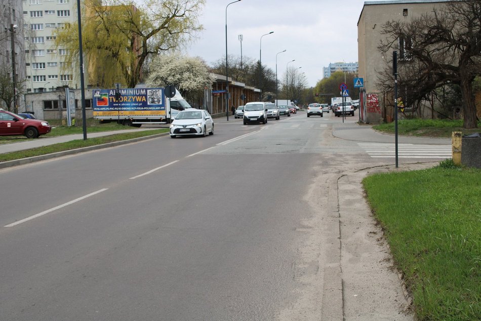 Łódź. Ulica Lutomierska