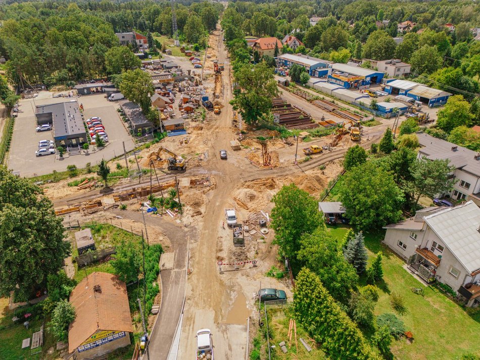 Remont Szczecińskiej w Łodzi. Zerwali już stary asfalt!