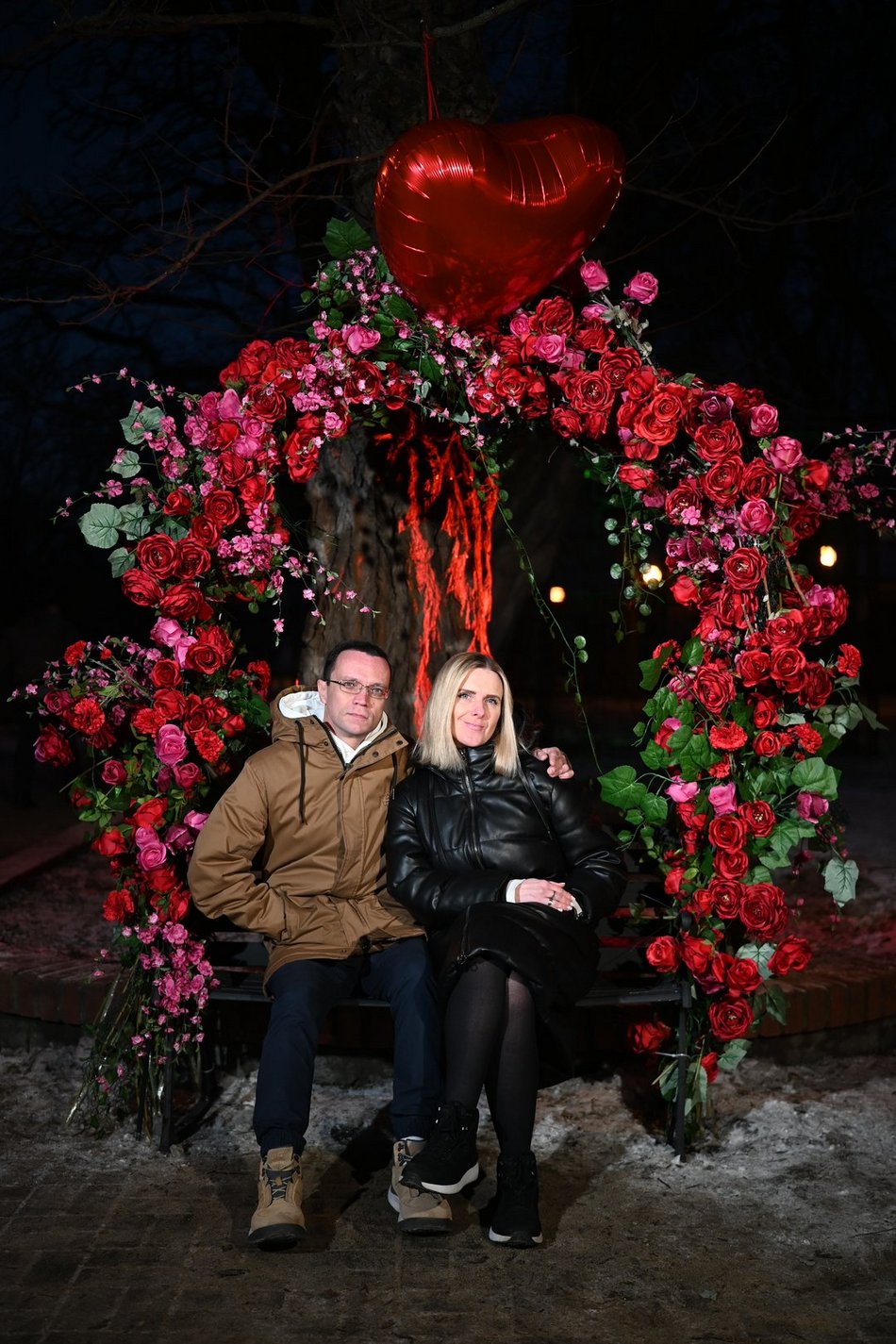 Łódź. Walentynki w Pasażu Rubinsteina w Łodzi. Aż czuć miłość w powietrzu!