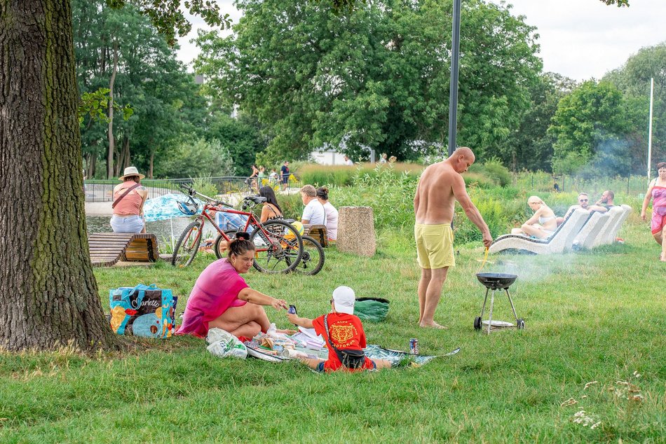 Piknik rodzinny na Stawach Jana