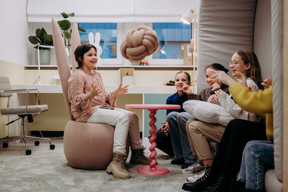 Nowe gabinety psychologów w Matce Polce w Łodzi powstały dzięki Fundacji TVN. Zaprojektowała je Dorota Szelągowska