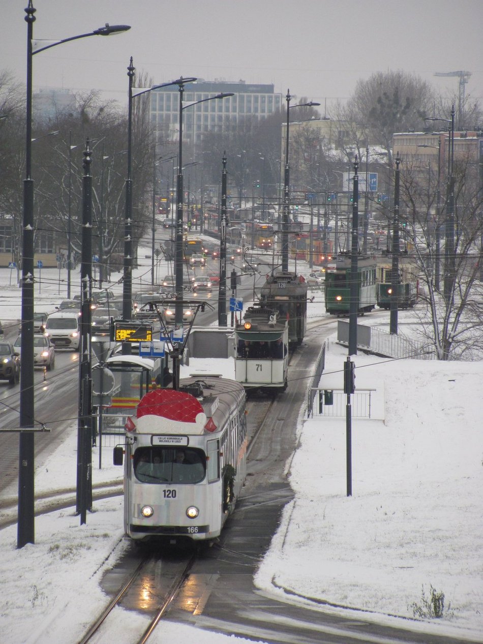 Wielka Parada Autobusów i Tramwajów w Łodzi, zabytkowe tramwaje MPK Łódź