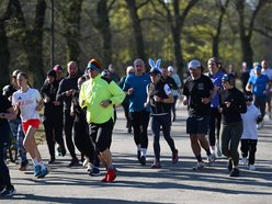 Łódź. Wielkanocny Parkrun w Parku Poniatowskiego