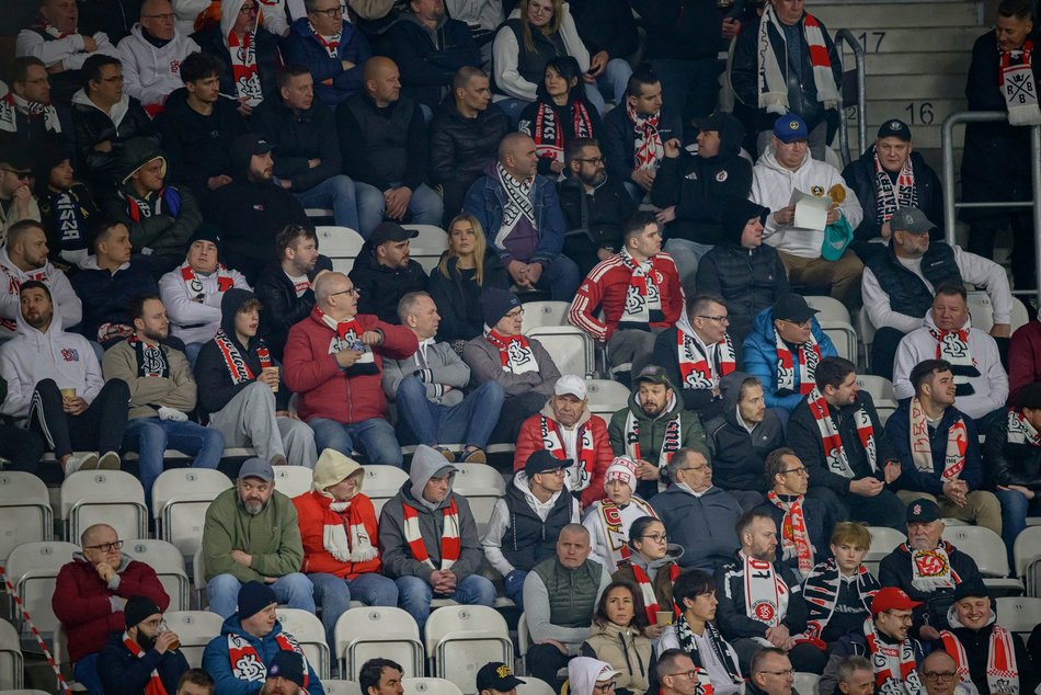 Kibice na meczu ŁKS Łódź z Odrą Opole. Byłeś/aś? Znajdź się w galerii!