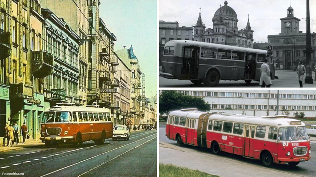 Autobusy na ulicach dawnej Łodzi. Czym jeżdżono 50 i 100 lat temu? [ARCHIWALNE ZDJĘCIA]